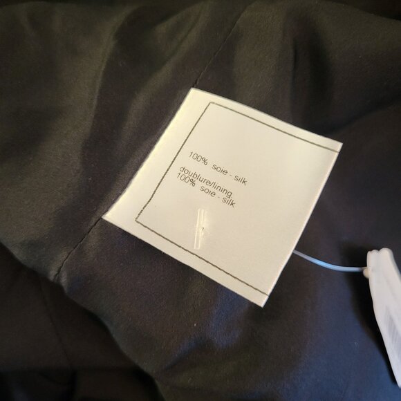 Chanel Silk Black Cocktail Dress - Picture 3 of 4